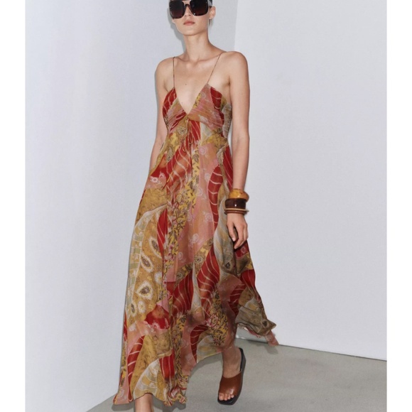 ZARA COLLECTION FLORAL PRINT DRESS - Picture 2 of 4